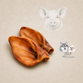 Oreilles de porc – Mastication naturelle