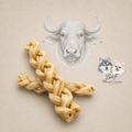 Tresse en peau de buffle – Mastication naturelle