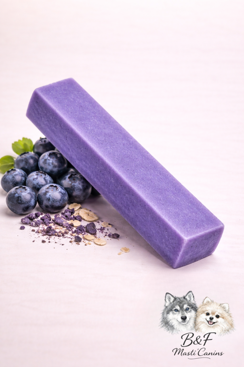 Fromage de yak myrtille pour chien naturel – Mastication longue durée