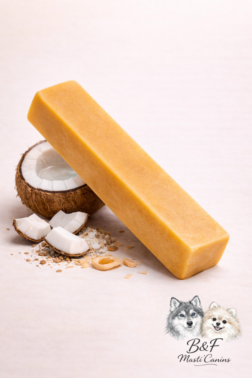 Fromage de yak coco pour chien naturel – Mastication longue durée
